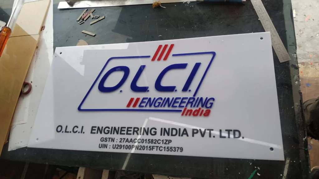 Acrylic Sign Board